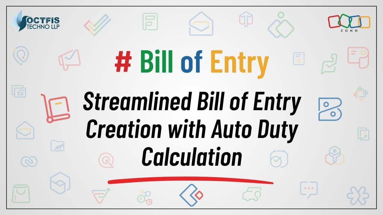 Bill of Entry Hero Illustration